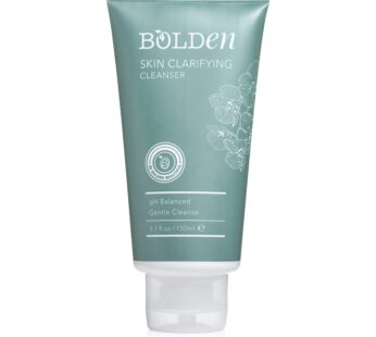 BOLDEN Skin Clarifying Cleanser | pH-balanced Foaming Gel Cleanser | Sulfate-free Cleanser for Oily and Blemish-prone Skin | 5.1 Fl Oz