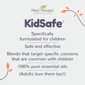 Plant Therapy KidSafe The Essentials Blend Set 100% Pure, Undiluted, Therapeutic Grade, KidSafe Essential Oils for Calming, Sleep, and Immune Support, - Image 9