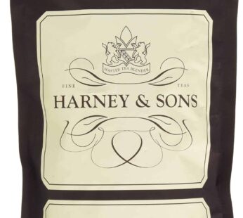 Harney and Sons Herbal Hot Cinnamon | 50 Sachets of Black Tea with Orange Peel, Clove, and Cinnamon