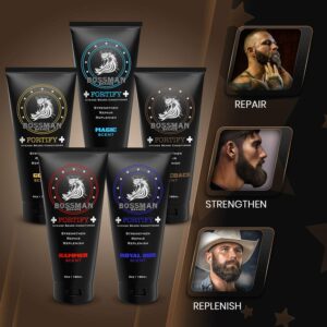 Bossman Beard Conditioner Variety Pack - Softener and Moisturizer Beard Grooming Care Kit for Men - Beard Cream and Lotion - Made in USA - 6 Scents - Image 4