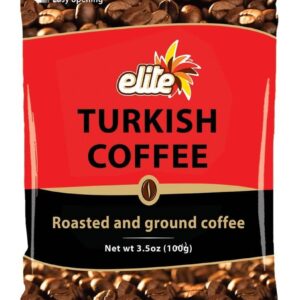 Elite Turkish Coffee 3.5oz Bag (6 Pack) - Image 1