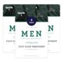 Spa Life Men's Cooling Mint Foot Repair Balm and Moisturizing Socks Set - Revitalizing Hydrating Foot Mask for Soothing Tired, Achy Feet and Softening