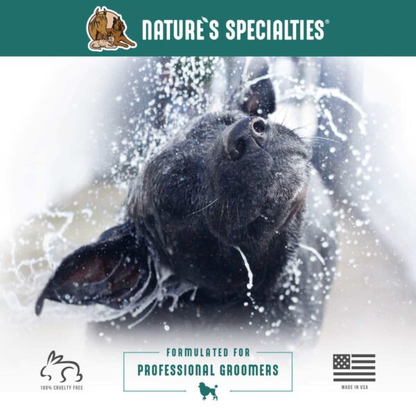 Nature's Specialties High Concentrate Ultra Concentrated Dog Shampoo for Pets, Makes up to 2 Gallons, Natural Choice of Professional Groomers, Leaves - Image 4