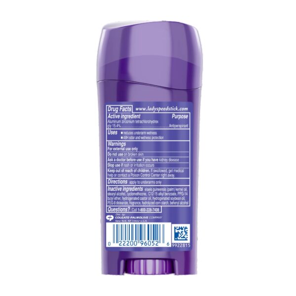 Lady Speed Stick Invisible Dry Power Antiperspirant/Deodorant, Wild Freesia, 2.3 Ounce (Pack of 6) - Image 2