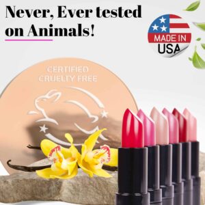 Fifth & Skin BOTANICAL Lipstick (SWEET PEA) | Made in USA | Vegan | Natural | Organic | Cruelty Free | Paraben Free | NO Lead | Moisturizing Color tha - Image 7