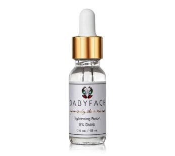 Babyface Instant Tightening Serum – Extra Strength 8% DMAE for Maximum Tightening, Pore Refining, Face Firming, Anti-Aging. Lifts, Smoothes, Resurface