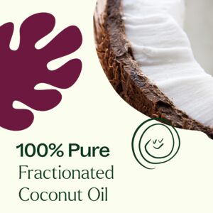 Plant Therapy Fractionated Coconut Oil for Skin, Hair, Body, Diluted Essential Oils, 100% Pure, Natural Moisturizer, Massage & Aromatherapy Liquid Car - Image 5