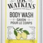 J.R. Watkins Daily Moisturizing Lemon Cream Body Wash, 18 Ounce