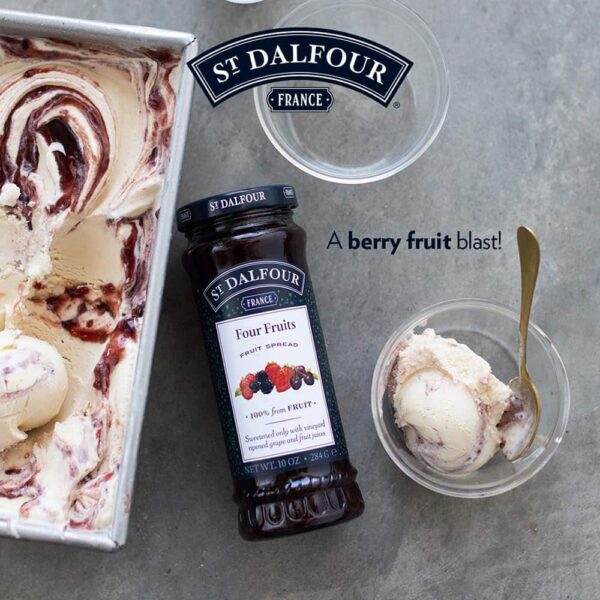 Charles Jacquin-St.Dalfour Consrv, 4 Fruits, 100%Fruit, 10-Ounce (Pack of 6) - Image 6
