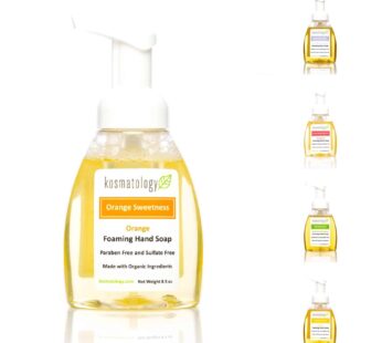 kosmatology Orange Sweetness (Orange) Organic Foaming Hand Soap, 8.5 fl oz