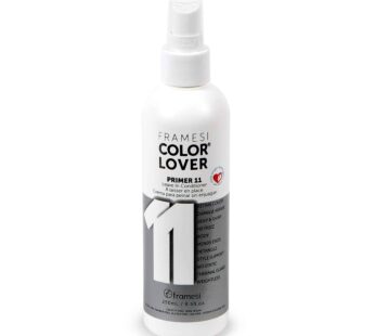 Framesi Color Lover Primer 11 Leave In Conditioner, 8.5 fl oz, Heat Protectant Spray for Hair, Color Treated Hair