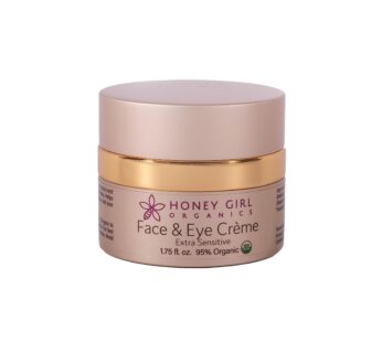 Honey Girl Organics Extra Sensitive Face and Eye Creme, 1.75 Fluid Ounce