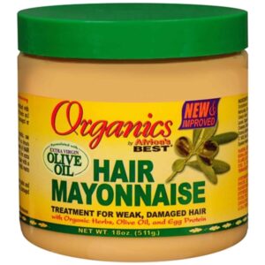 Organics Africa's Best Organic Hair Mayonnaise, 18 Ounce (Pack of 2) - Image 1