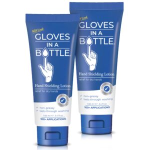 Gloves in a Bottle Shielding Lotion, Relief for Eczema and Psoriasis, 3.4 ounces (Pack of 2) - Image 1