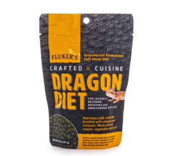 Fluker’s New Crafted Cuisine Juvenile Bearded Dragon Diet (6.75 oz.)