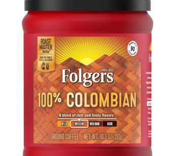 Folgers 100% Colombian Coffee 10.3 (2 Pack)