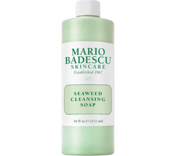 Mario Badescu Seaweed Cleansing Soap for All Skin Types |Creamy Cleanser that Gently Exfoliates |Formulated with Seaweed Grains & Bladderwrack Extract
