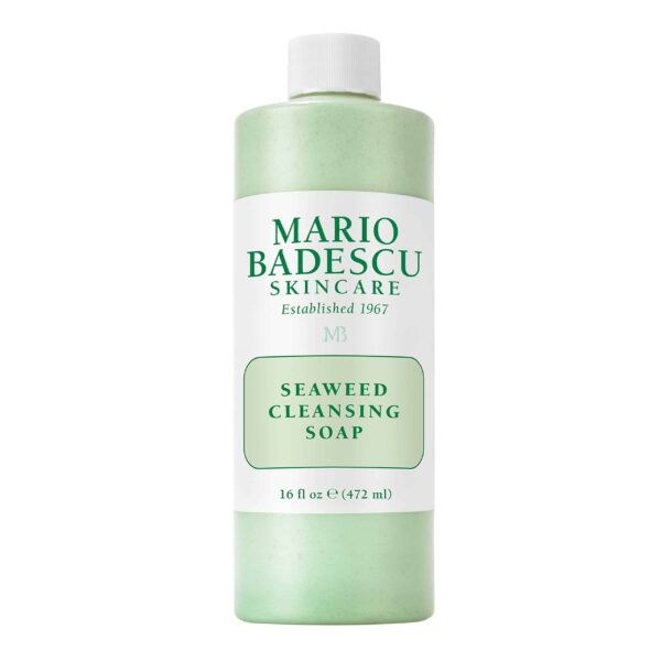 Mario Badescu Seaweed Cleansing Soap for All Skin Types |Creamy Cleanser that Gently Exfoliates |Formulated with Seaweed Grains & Bladderwrack Extract
