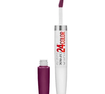 Maybelline SuperStay 24 2-Step Liquid Lipstick Makeup, Boundless Berry, 1 kit