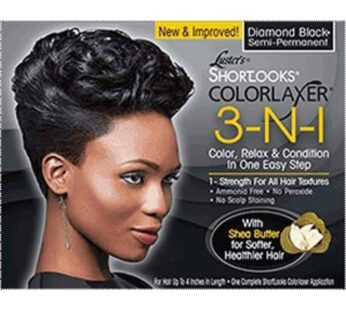 Luster’s Shortlooks Color Relaxer 3-n-1 Diamond Black
