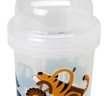 nuSpin Kids 8 oz Zoomi Straw Sippy Cup, Monster Trucks Style