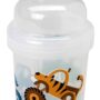 nuSpin Kids 8 oz Zoomi Straw Sippy Cup, Monster Trucks Style