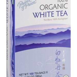 Prince of Peace Organic Premium White Tea 100 tea bags (Pack of 3) - Image 2