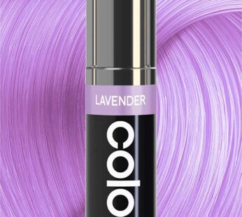 Colorme Root Touch Up Temporary Hair Mascara to color and Blend Semi Permanent Dye regrowth. Washes Out (LAVENDER)