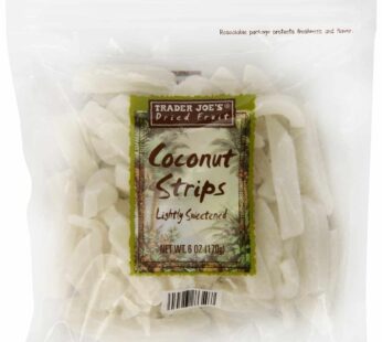 Trader Joe’s Coconut Strips, 6 oz (Pack of 2)