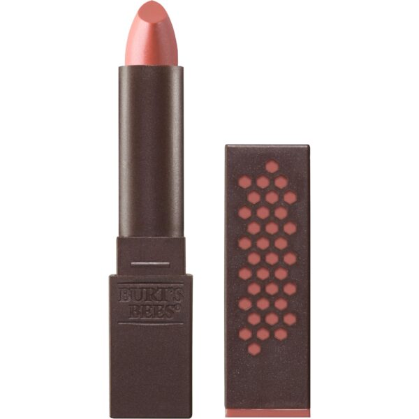 Burt?s Bees 100% Natural Glossy Lipstick, Peony Dew - 1 Tube