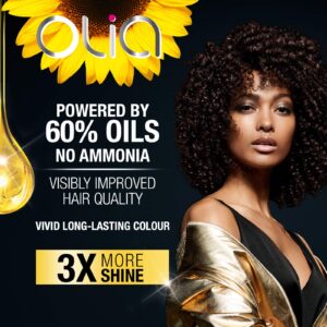 Garnier Olia Bold Ammonia Free Permanent Hair Color (Packaging May Vary), 6.60 Light Intense Auburn, Red Hair Dye, Pack of 1 - Image 3