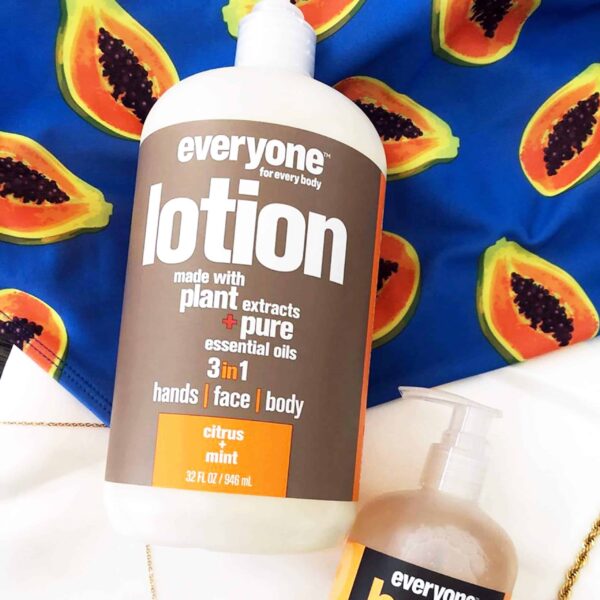 Everyone for Every Body 3-in-1 Lotion: Citrus and Mint, 32 Ounce, 6 Count - Image 3
