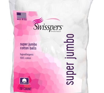 Swisspers Cotton Balls Jumbo Plus Size, 70 Count
