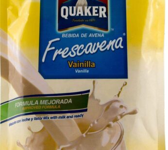 Quaker FrescAvena Vanilla Flavor Oat Beverage Mix, 11.1-Ounce Package