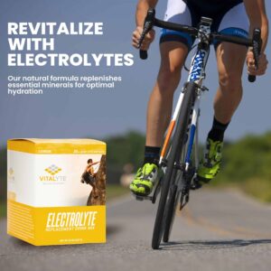 Vitalyte Electrolytes Packets Isotonic Sports Drink | Electrolytes Powder Packets Sports Nutrition Electrolyte Replacement Drinks Dehydration Relief Packets - Image 5