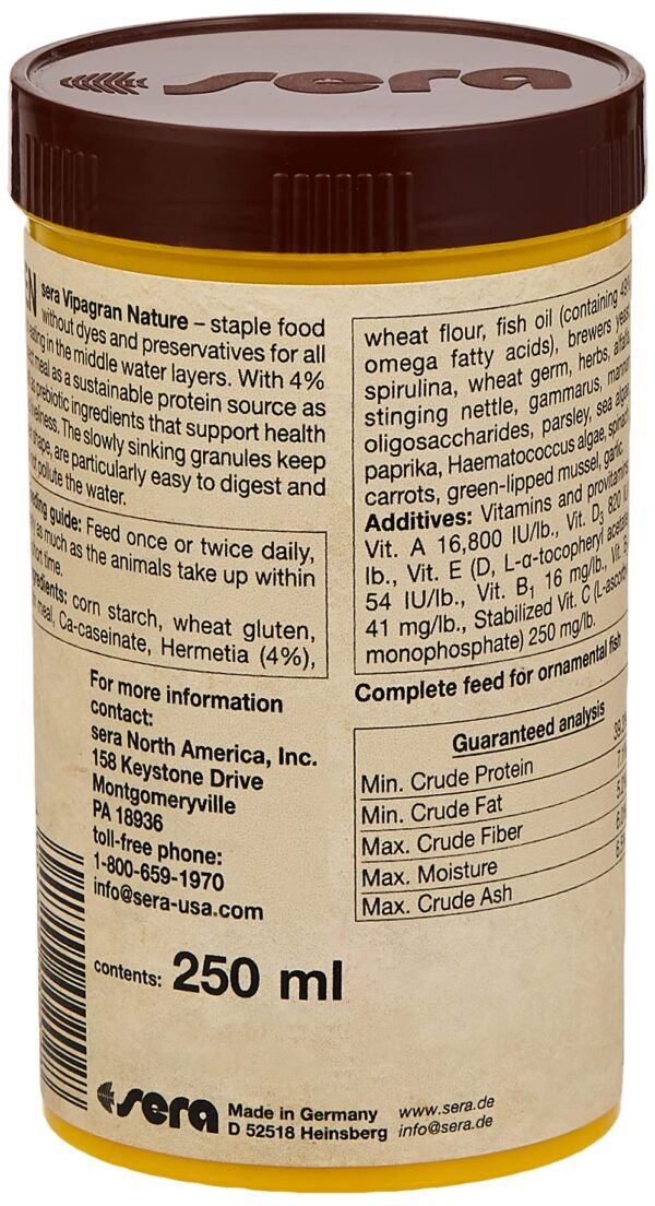 sera Vipagran Nature 250 ml - Image 2