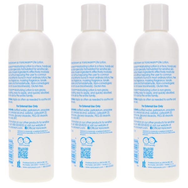Vanicream Moisturizing Lotion 8 Ounce, (Value Pack of 3) - Image 4