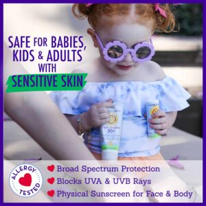 California Baby Super Sensitive SPF 30+ Sunscreen | Broad Spectrum | Titanium Dioxide | Hypoallergenic Unscented Mineral Sunscreen | 170 grams / 6 oz. - Image 5