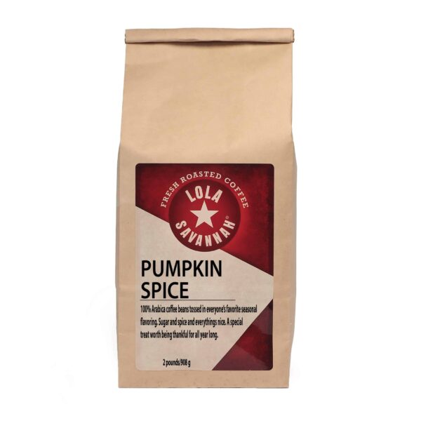 Lola Savannah Pumpkin Spice Ground Caffeinated Coffee, 2lb - Image 2