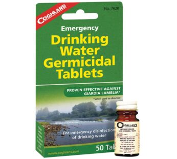 Coghlan’s Drinking Water Tablets, 50 Tablets