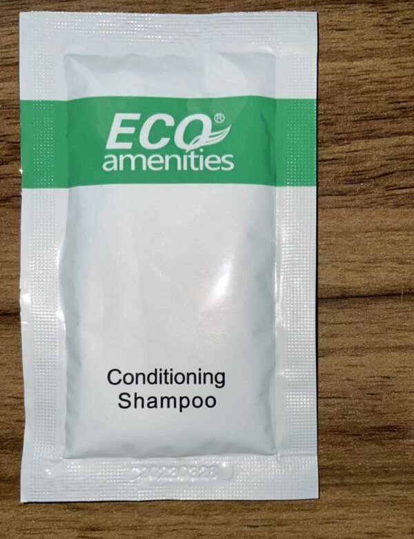 ECO Sachet Individually Wrapped Toiletries, Travel Size Bulk Shampoo and Conditioner 2in1 10ml (100 pk) Mini Hotel Toiletries Conditioning Shampoo 2in - Image 6