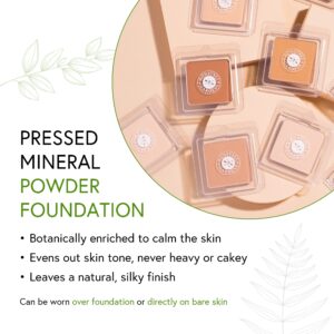 Honeybee Gardens Pressed Mineral Powder Foundation Refill, Supernatural,8g - Image 3