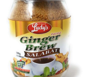 Ludy’s Ginger Salabat Tea (Ginger Brew, 1 Pack of 360g)