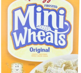 Kellogg’s, Frosted Mini Wheats, Original Value Size, 24oz Box (Pack of 3)