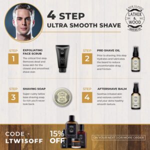 Best Pre-Shave Oil, Sandalwood, Premium Shaving Oil for Effortless Smooth Irritation-free Shave. 2 Oz ? - Image 3