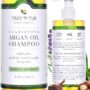 Tree to Tub Peppermint Shampoo for Oily Hair & Sensitive Scalp - Gentle Clarifying Shampoo for Build Up, Sulfate Free Anti Residue Hair Shampoo for Wo