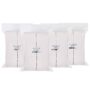 Japanese Organic Cotton Pads 100 Pieces 100% Organic Unbleached [Made in Japan] (4 Packs)