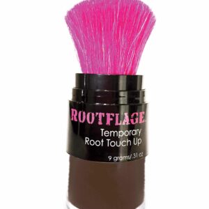 Rootflage Root Touch Up Hair Powder - Temporary Hair Color, Gray Coverage, Root Concealer, Thinning Hair Filler, Dry Shampoo, Eyebrow Filler (08 Dark - Image 1