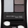 Maybelline New York Expert Wear Eyeshadow Quads, Stylish Smokes, 04q Charcoal Smokes, 0.17 Ounce