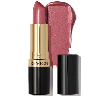 Revlon Lipstick, Super Lustrous Lipstick, Creamy Formula For Soft, Fuller-Looking Lips, Moisturized Feel in Mauves & Trends, Blushing Mauve (460), 0.1